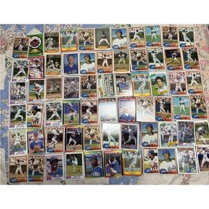 Vintage Bulk Lot (66) NY New York Mets Baseball MLB Sport Trading Cards Mix Year